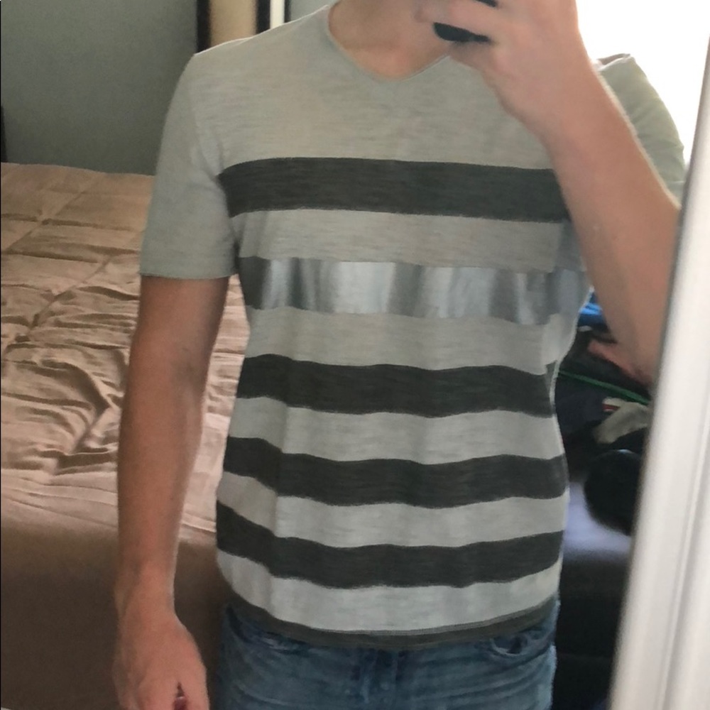 INC striped shirt